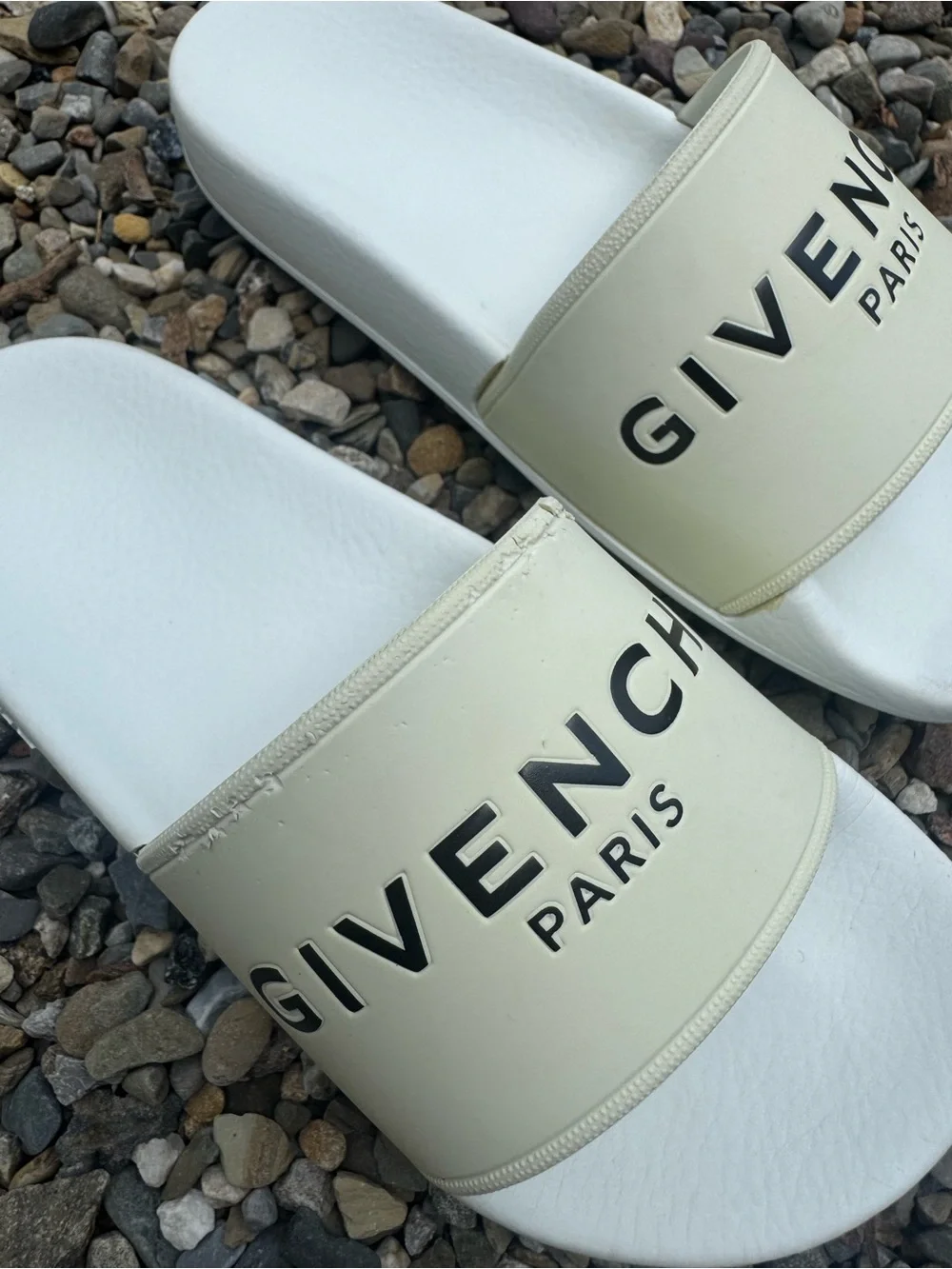 Givenchy white slide